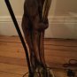 DECORATOR QUALITY Brass/Mixed Metals Art Deco Figural Lamp