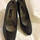 EXCELLENT CONDITION Paul Green Black Leather Platform Heels - US 10/UK 7