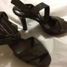 EXCELLENT CONDITION Scorah Pattullo Genuine Snakeskin Platform Sandals - 35/5