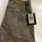 NEW $228 John Varvatos Star USA Men's Stonewashed Jeans in Shark - 30