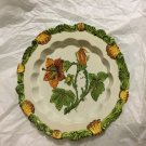 EXCELLENT CONDITION  Italian Art Pottery Faience Majolica Display Plate - 9.5"W