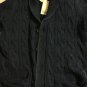 NEW Vince $385 Shawl Collar Cotton Denim Button-Front Sweater - S