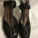 EXCELLENT CONDITION Jacqueline Schnabel Open-Toe Slingbacks - 38.5/8.5