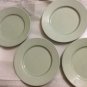 6 Rorstrand Swedish Grace design Louise Adelborg Salad Plates in Celadon Green