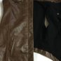 NEW BCBG MaxAzria High-Low Asymmetric Brown Leather Vest - XS