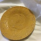 EXCELLENT CONDITION Bordallo Pinheiro Goldenrod Leaf Plate - 8"