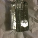 EXCELLENT CONDITION IIttalla Finland Arkipelago Square Ice Candle Holder - 5.25"