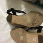 EXCELLENT CONDITION ASH Black Leather Wedge Sandals - EU 40/US 9.5