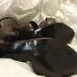 EXCELLENT CONDITION Zara Woman Brown Leather Crisscross Sandals - 38/7.5