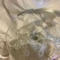 EXCELLENT CONDITION Art Deco 2-Arm Glass Candleholder - 7"W x 6"H