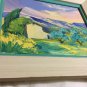 ORIGINAL Pair of Artist Signed 2000 Plein Air Oil Paintings - 13" x 11" Framed