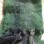 EXCELLENT CONDITION St Albans 100% Mohair Plaid Scarf - 9.5"W x 61"L