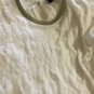 NEW J. Crew White Linen T-Shirt w/ Mesh Collar - XXS