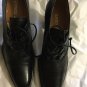 NEW Enzo Angiolini Womens Black Leather Oxford Laceup Shoes - 6.5