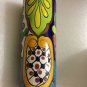 EXCELLENT CONDITION Talavera Mexican Pottery Vase Signed Venegas Lead Free