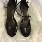 New Talbots Collection Parsons Open-Toe Ankle-Strap Shoe - 9.5 M