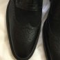 NEW Lambertson Truex Charles Calf Leather and Canvas Brogues - 10