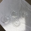 EXCELLENT CONDITION Set of 4 Villeroy & Boch Crystal Purismo Brandy Goblets
