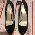 EXCELLENT CONDITION  Delman Patent Leather Open Toe Slingback Pumps - 10M