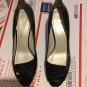 EXCELLENT CONDITION Delman Patent Leather Open Toe Slingback Pumps - 10M