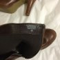 NEW Nine West Kaiser Brown Cognac Leather Short Boots - 9