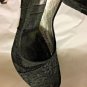 EXCELLENT CONDITION Dolce & Gabbana Black Lace, Ribbon & Suede Stilletos - 36