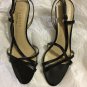 EXCELLENT CONDITION Talbots Black Patent Leather Strappy Slingbacks - 8