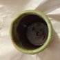 EXCELLENT CONDITION Spanish Glazed Pottery Herb Container/Planter - 4"T x 3"W