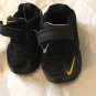 NEW Infant Toddler NIKE Black/Yellow/Gray Sneakers - US 3