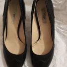 EXCELLENT CONDITION PRADA Black Leather Oxford Style Pumps - 40