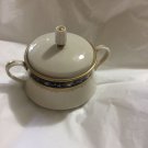 EXCELLENT CONDITION Gorham Fine China Sugar Bowl w/ Lid - Baronnial Cobalt Blue