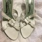 VERY GOOD CONDITION  Sigerson Morrison Belle White Mule Sandals - 7