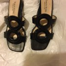 EXCELLENT CONDITION Taryn Rose Black Patent Leather Slide Sandals - 36.5 EU/6 US