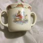 NEW/UNUSED Bunnykins By Royal Doulton 2-Handled Mug - Bunnies At the Beach