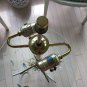 VINTAGE Tommi Parzinger for Stiffel MCM Rocket Base Brass Lamp - 31" T
