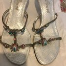 EXCELLENT CONDITION J. Renee NIcco Women's Slipon Sandal w/ Bling! - 7M