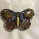 AUTHENTIC Signed Paul Pearman #48 Handmade Belt Buckle w/ Precious Stones