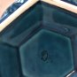 VINTAGE Italian Pottery Blue-Green Covered Bowl - 8&acirc;��W x 9&acirc;��T