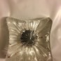 EXCELLENT CONDITION Edinburgh Cut Crystal Bedside Clock - 3&acirc;�� Square