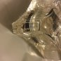 EXCELLENT CONDITION Edinburgh Cut Crystal Bedside Clock - 3&acirc;�� Square
