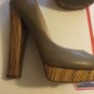 EXCELLENT CONDITION Casadei Open-Toe Platform Pumps - 6.5
