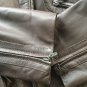 NEW Cole Haan Women's Brown Leather Moto Jacket - 12
