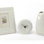 EXCELLENT CONDITION Belleek Living Collection Ivory Fine Irish Porcelain Clock