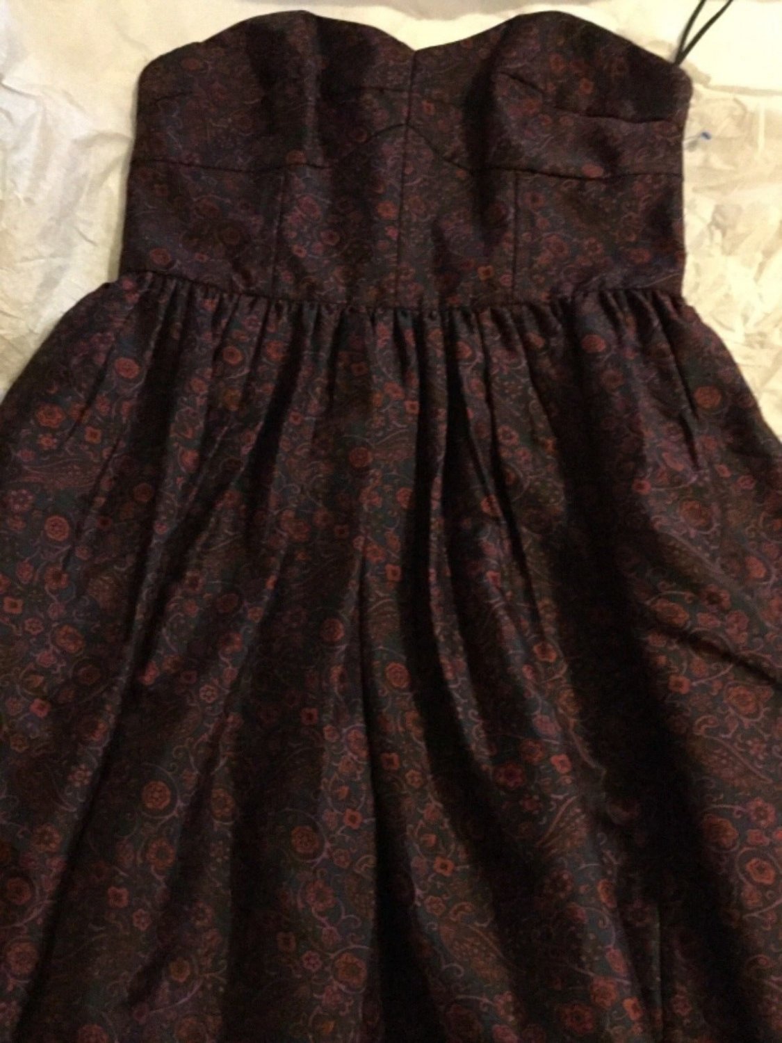EXCELLENT CONDITION Jack Wills LIberty Print Bustier Dress - UK 10/US 6