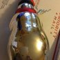Department 56 Mercury Glass Hand Blown Snowman Christmas Ornament - 9&acirc;��T