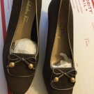 EXC CONDITION Salvatore Ferragamo Brown Suede Pumps W/ Flaps - 6.5 B