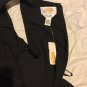 NEW Talbot's Black Empire Waist 100% Silk Special Occasion Long Dress - 10