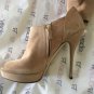 GUCCI Patent Leather and Suede Open Toe Platforms w/ Stiletto Heels - 38.5