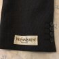 NEW Yves Saint Laurent Menâs Blue Striped Wool 2-Button Jacket - 46R