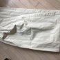 EXCELLENT COND 2 Panels Custom-Made Tonal Stripe Pleated Drapes  - 21" x 85"
